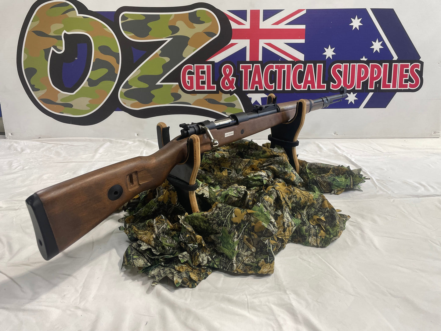 Double Bell KAR98K Timber & Metal Construction Gas