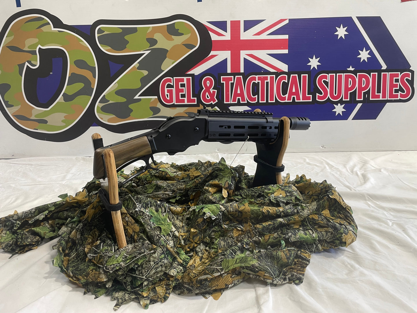 Golden Eagle 1887-01 Compact Shotgun – Shell Ejection | Timber & Metal Construction | Green Gas Powered