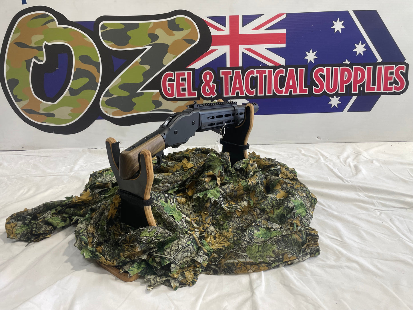 Golden Eagle 1887-01 Compact Shotgun – Shell Ejection | Timber & Metal Construction | Green Gas Powered