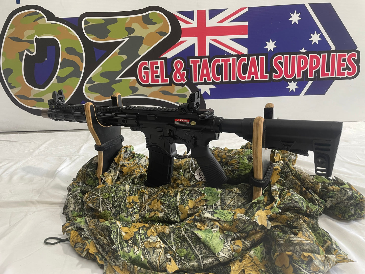 Golden Eagle MC6598M M4 13″ M-LOK Cobra Full Metal Green Gas Powered Gas Blowback Rifle
