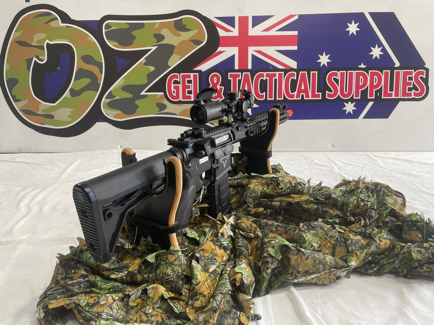 Double Bell John Wick TTI TR-1 Ultralight AEG with Scope