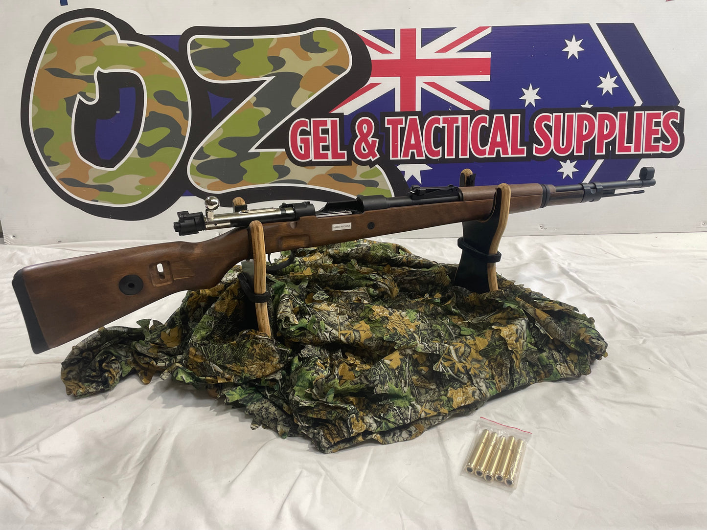 Double Bell KAR98K Timber & Metal Construction Gas