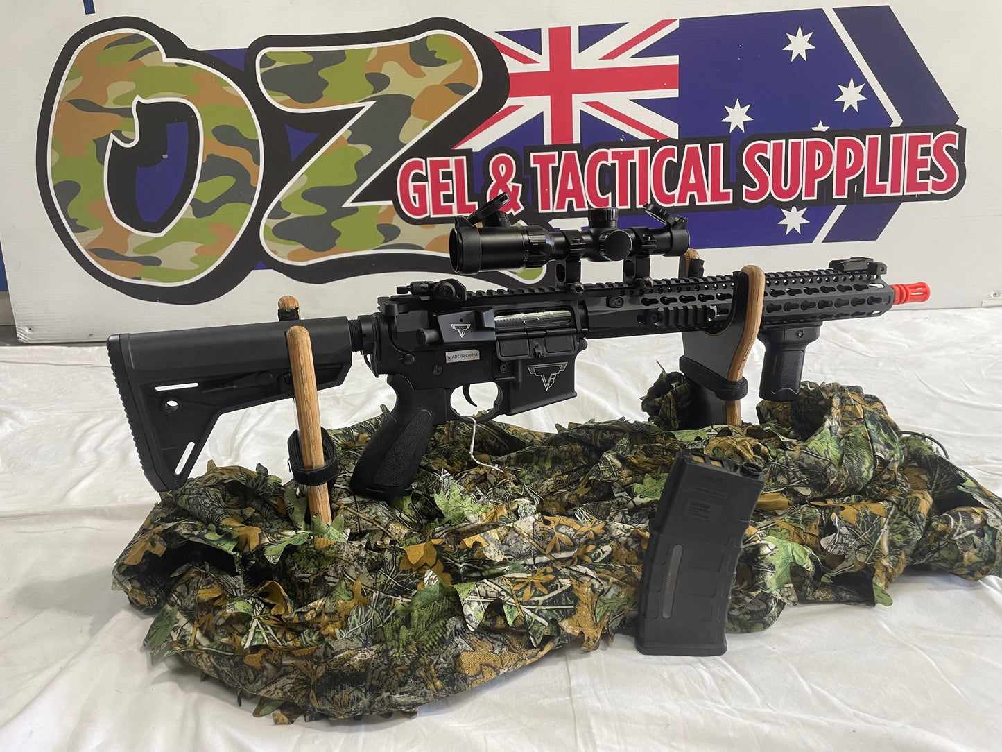 Double Bell John Wick TTI TR-1 Ultralight AEG with Scope