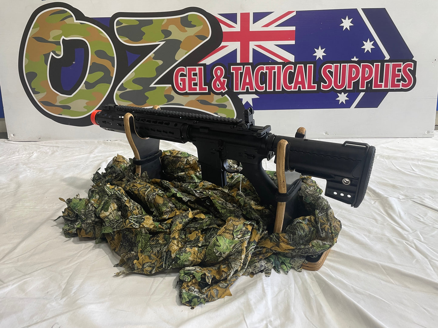 CYMA VLTOR CASV-KM M4 KEYMOD-S 12″ Gel Blaster – Full Metal AEG | Tactical Keymod Rail