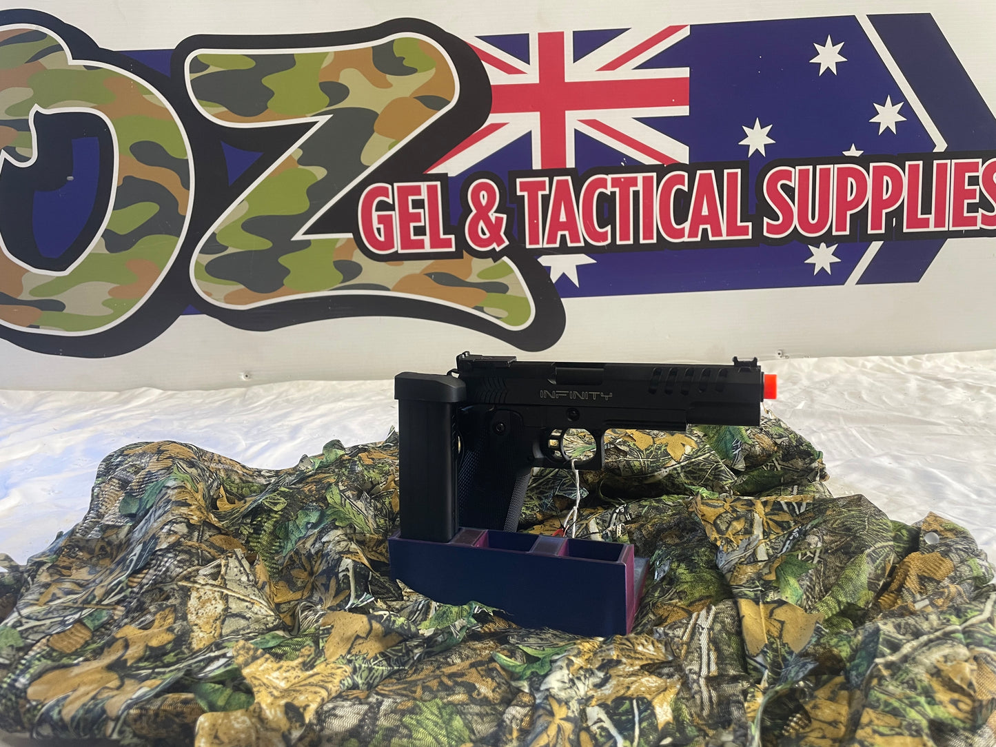 Double Bell "Infinity 782" 5.1 Green Gas Hi-Capa Metal Blowback Pistol