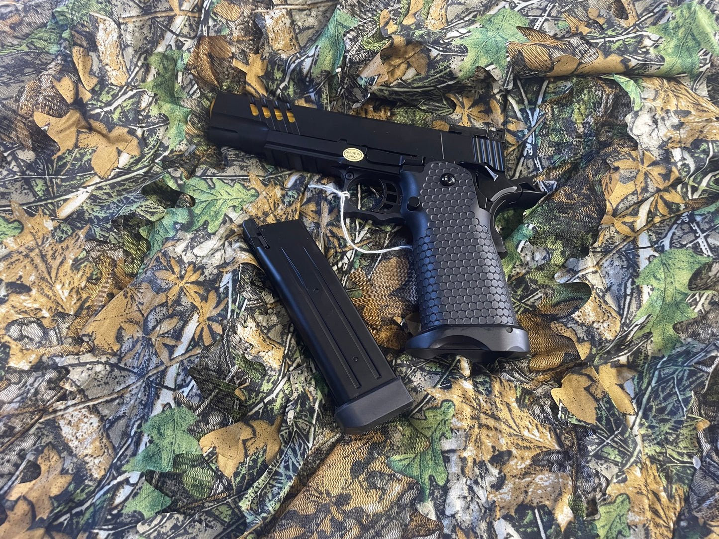 Golden Eagle G3340 Hi-Capa – Full Metal Green Gas Blowback Pistol