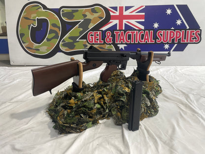 Hanke M1A1 Thompson Submachine Gun Gel Blaster – AEG Powered