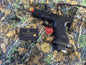 DOUBLE BELL Glock 17 TTI CNC Type John Wick Combat Master - Custom Green Gas Blowback
