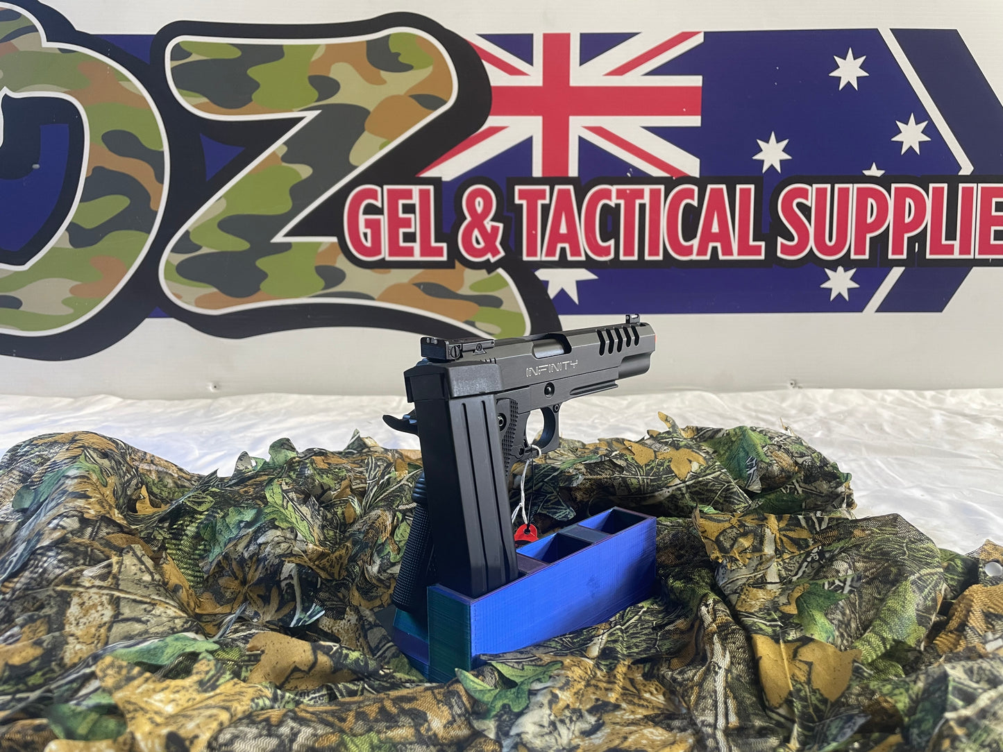 Double Bell "Infinity 782" 5.1 Green Gas Hi-Capa Metal Blowback Pistol