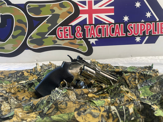Full Metal S&W 500 Chrome CO₂ Revolver – High-Powered with Realistic Shell Loading