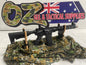 Golden Eagle MC6598M M4 13″ M-LOK Cobra Full Metal Green Gas Powered Gas Blowback Rifle