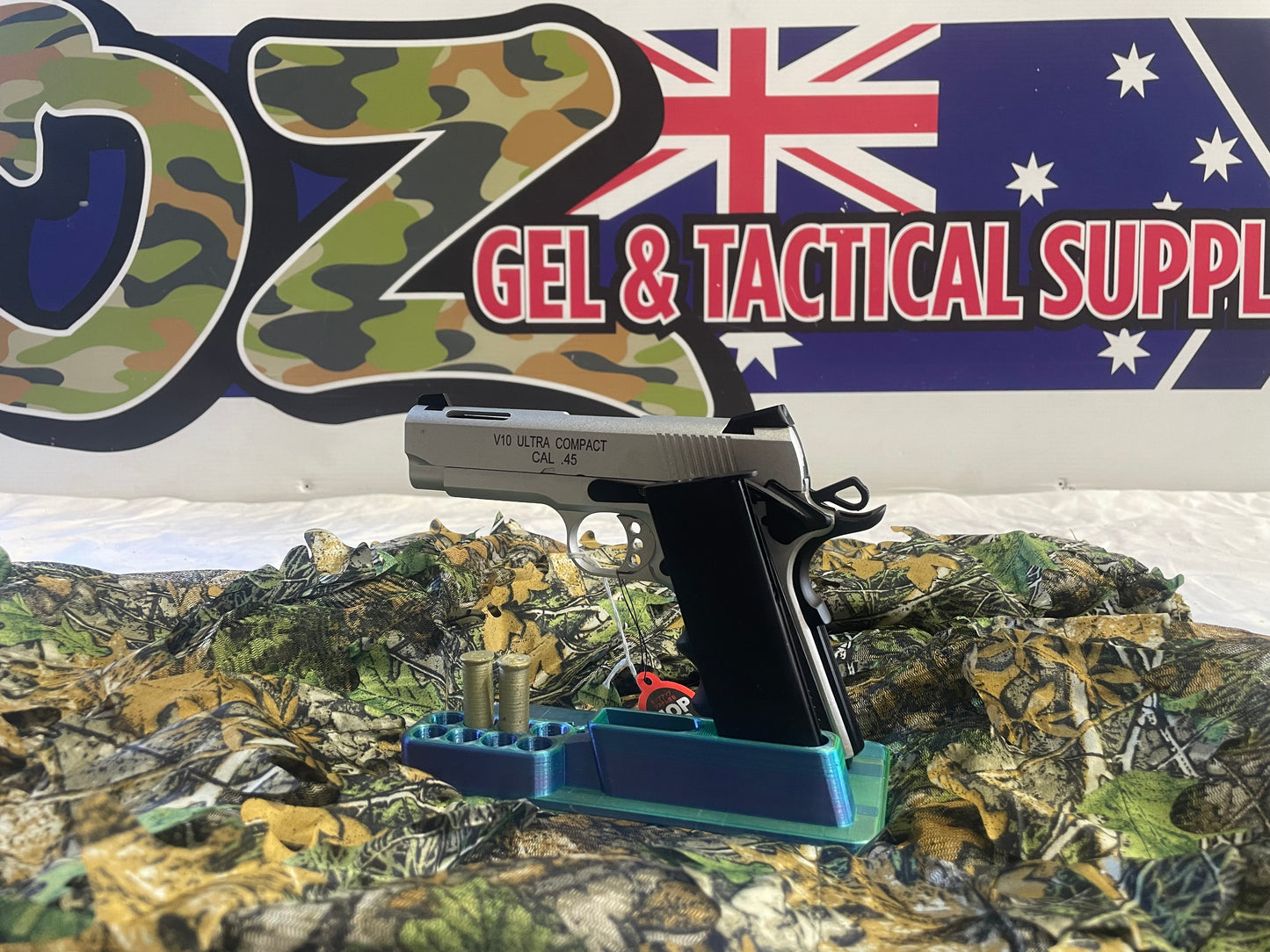 Double Bell 793 V10 Ultra Compact .45 1911 green gas