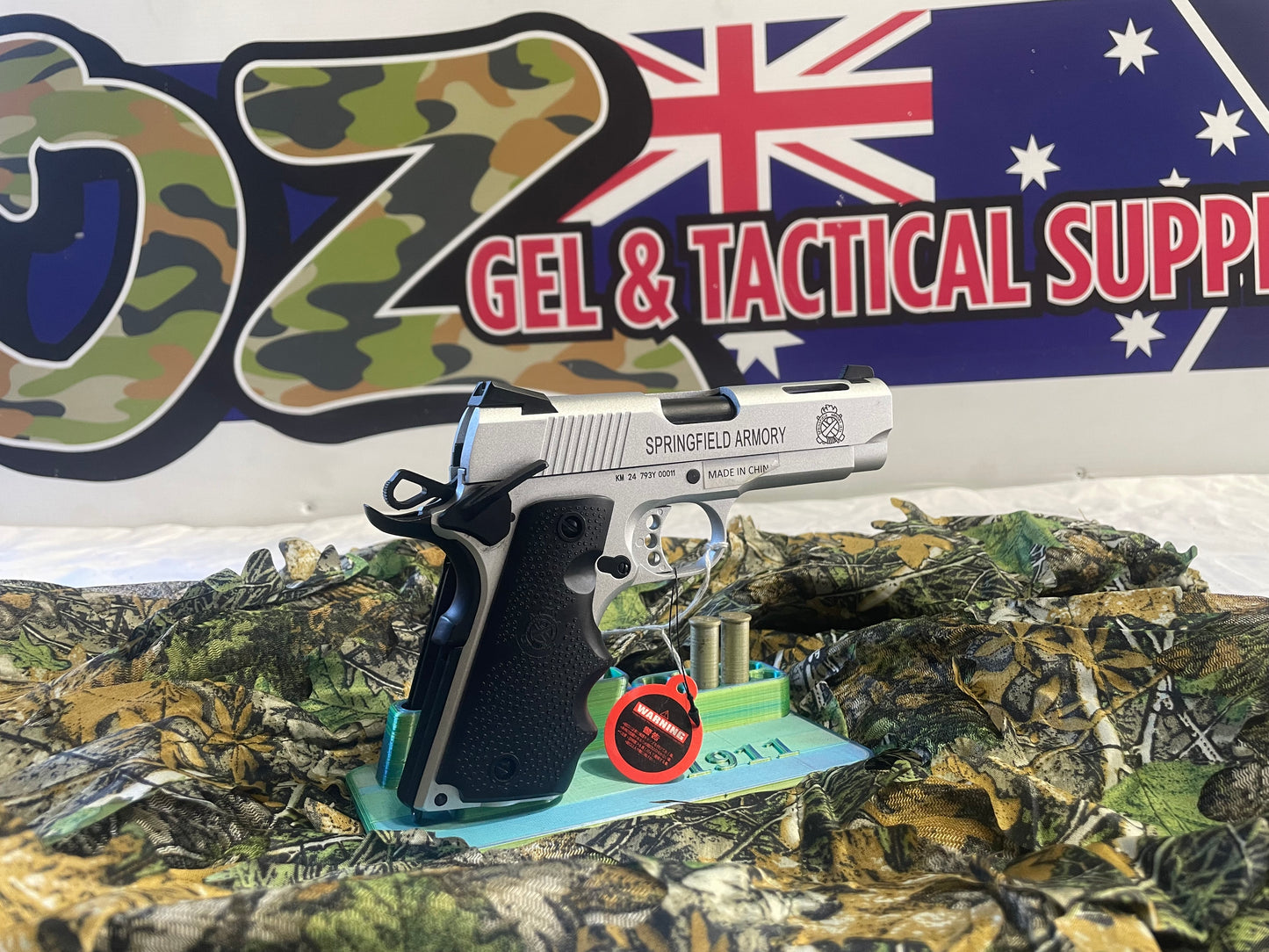 Double Bell 793 V10 Ultra Compact .45 1911 green gas